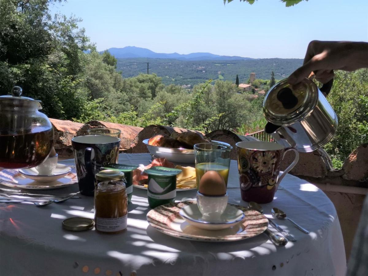 Le Nid Des Arts Bed & Breakfast Tourrettes Eksteriør bilde
