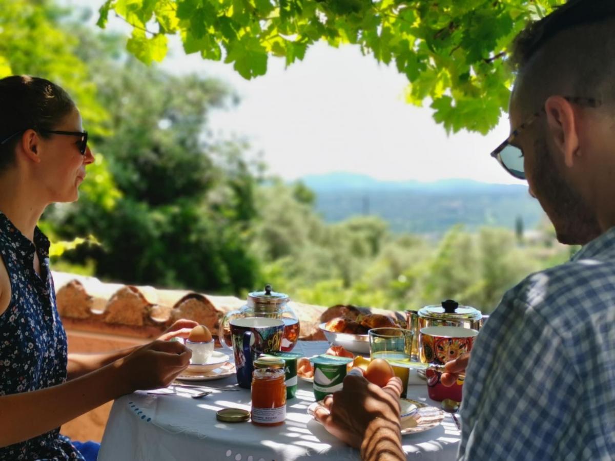 Le Nid Des Arts Bed & Breakfast Tourrettes Eksteriør bilde